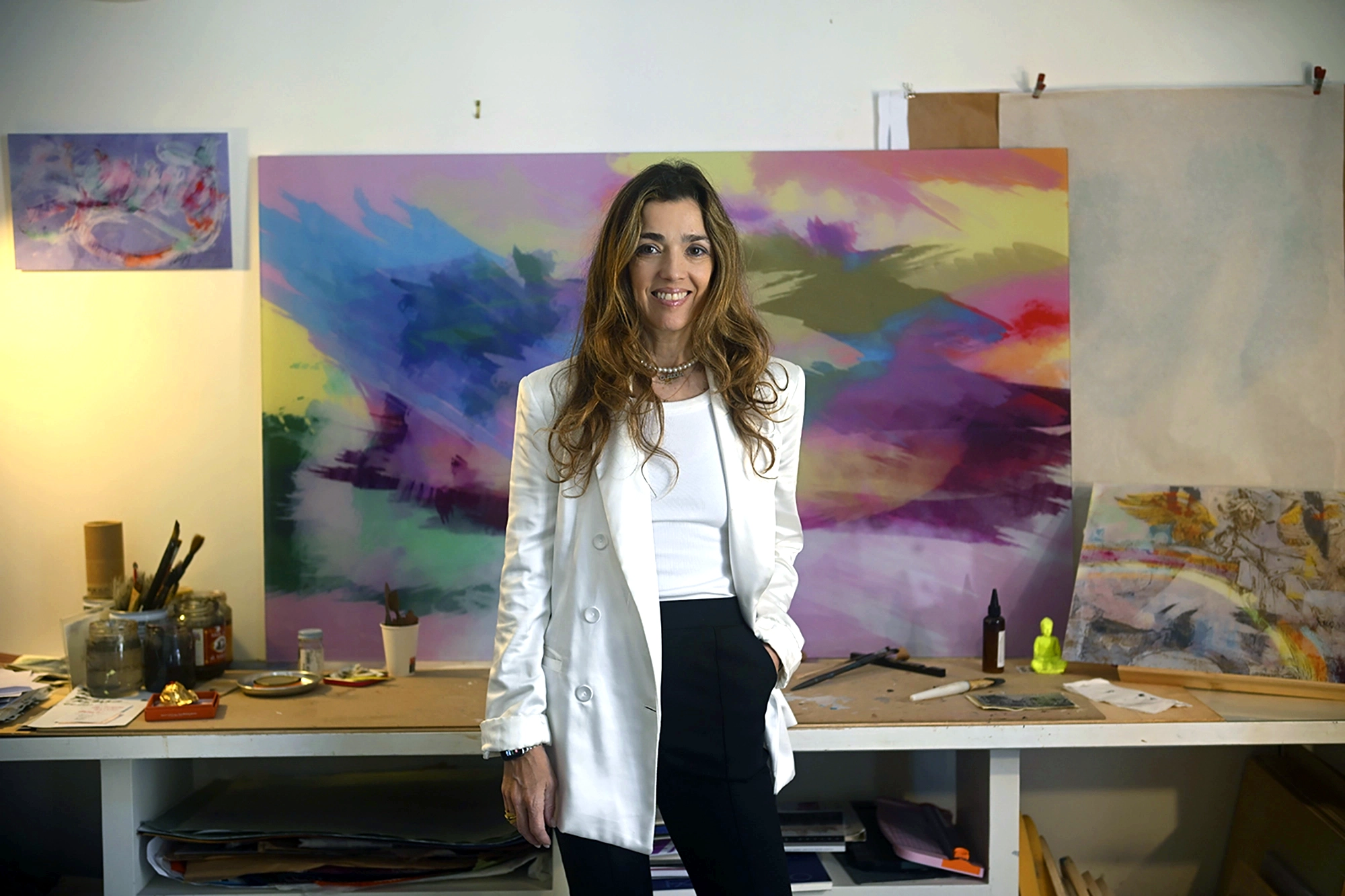 Create a Custom Art Work with Claudia Palmira